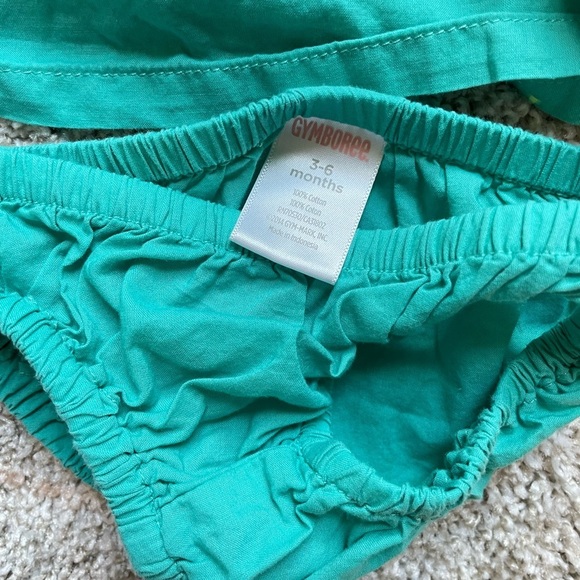 Janie and Jack baby girl dress set of two sundress summer dress size 3-6 months - Picture 8 of 9